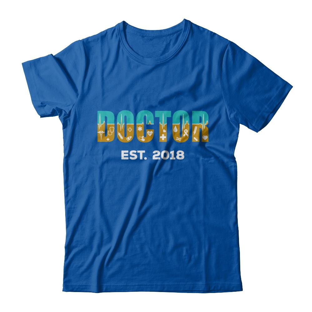 Medical School Graduation Doctor 2018-T-Shirt & Hoodie-Premium T-Shirt-Royal