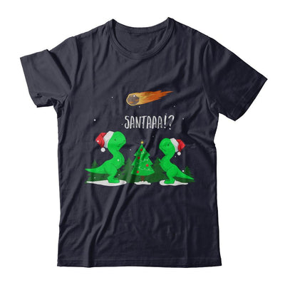 Funny Christmas Dinosaur Gift Cool Dinosaurs Lovers-T-Shirt & Sweatshirt-Premium T-Shirt-Midnight Navy