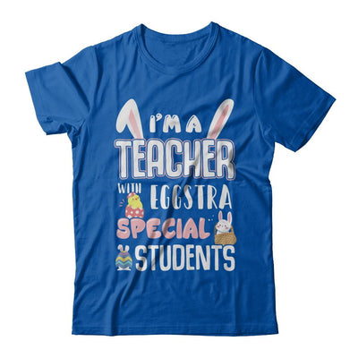 I'm A Teacher With Eggs Special Students Easter-T-Shirt & Hoodie-Premium T-Shirt-Royal