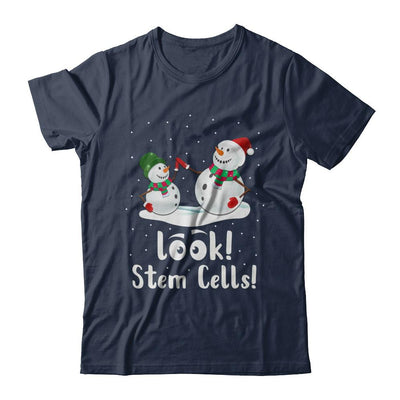 Look Stem Cells Funny Science Xmas Christmas Gifts-T-Shirt & Sweatshirt-Classic T-Shirt-Navy