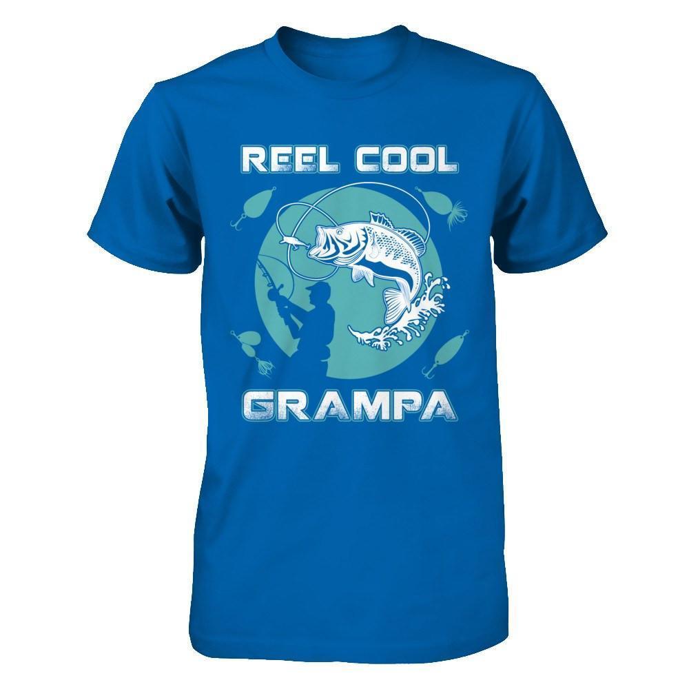 Reel Cool Grampa-T-Shirt & Hoodie-Classic T-Shirt-Royal