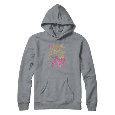 Sassy And Fabulous At 70th 1951 Birthday Gift-T-Shirt & Tank Top-Pullover Hoodie-Light Steel