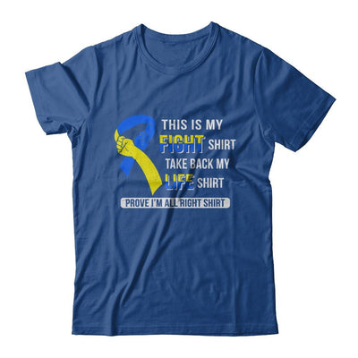 This Is My Fight Down Syndrome Awareness-T-Shirt & Hoodie-Classic T-Shirt-Royal