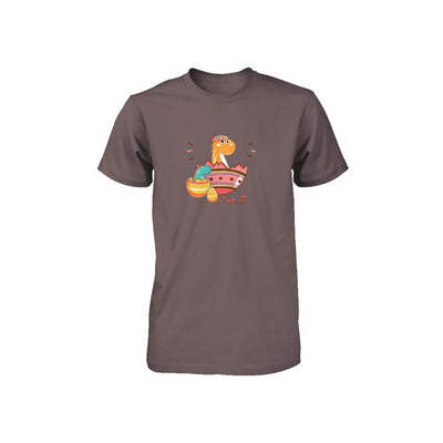 Happy Easter Bunny Easter Eggs Youth-Youth Shirt-Youth T-Shirt-Asphalt