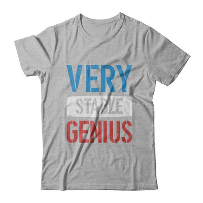 Very Stable Genius-T-Shirt & Hoodie-Premium T-Shirt-Heather Gray