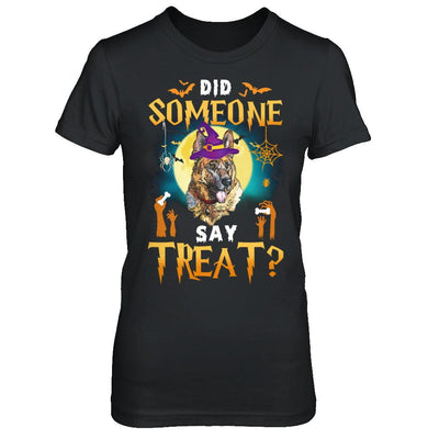 Did Someone Say Treat German Shepherds Halloween Costume-T-Shirt & Hoodie-Women's T-Shirt-Black