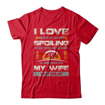 I Love Spoiling My Wife Husband-T-Shirt & Hoodie-Premium T-Shirt-Red