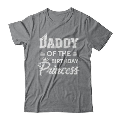 Daddy Of The Birthday Princess Fathers Day-T-Shirt & Hoodie-Classic T-Shirt-Sport Grey