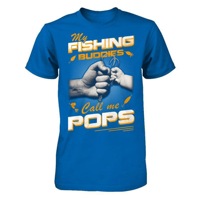 My Fishing Buddies Call Me Pops-T-Shirt & Hoodie-Classic T-Shirt-Royal