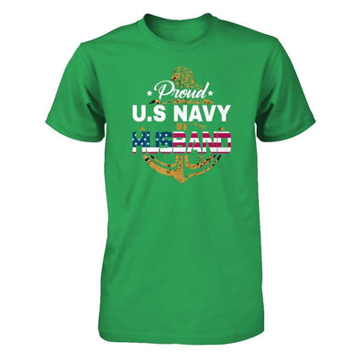 Proud US Navy Husband-T-Shirt & Hoodie-Premium T-Shirt-Kelly Green