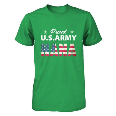 Proud Us Army Nana-T-Shirt & Hoodie-Premium T-Shirt-Kelly Green