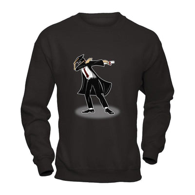 Funny Dabbing Senior College High School Graduation 2018-T-Shirt & Hoodie-Crewneck Sweatshirt-Black