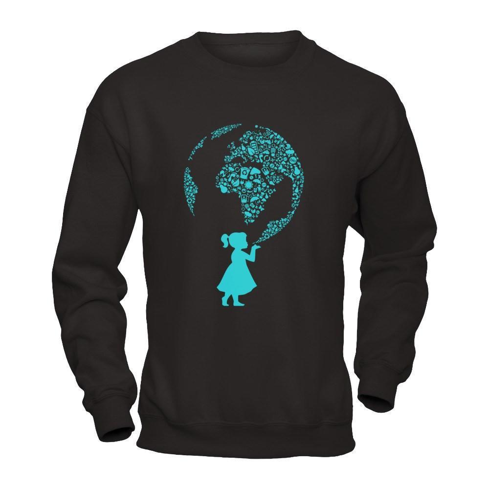 Save Mother Earth Day 2018-T-Shirt & Hoodie-Crewneck Sweatshirt-Black