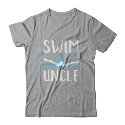Swim Uncle Funny Swimming Birthday Gift-T-Shirt & Hoodie-Classic T-Shirt-Sport Grey