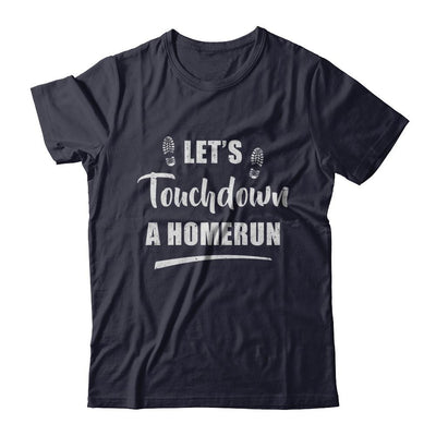 Let's Touchdown Homerun-T-Shirt & Hoodie-Premium T-Shirt-Midnight Navy