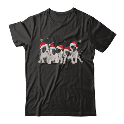 Funny Pit bull Puppies Christmas Dog Gift-T-Shirt & Hoodie-Premium T-Shirt-Black
