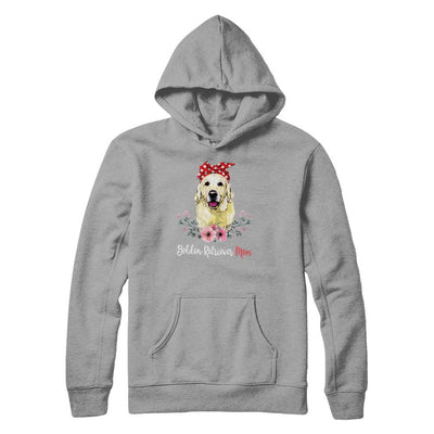 Golden Retriever Mom Gift For Women Dog Lover-T-Shirt & Hoodie-Pullover Hoodie-Light Steel