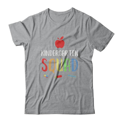 Kindergarten Squad Back To School Teacher Gift-T-Shirt & Hoodie-Classic T-Shirt-Sport Grey