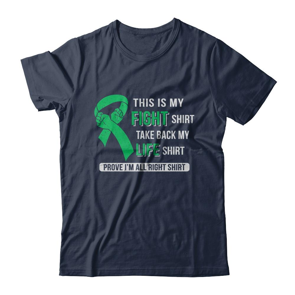 This Is My Fight Kidney Disease Liver Cancer Awareness-T-Shirt & Hoodie-Classic T-Shirt-Navy