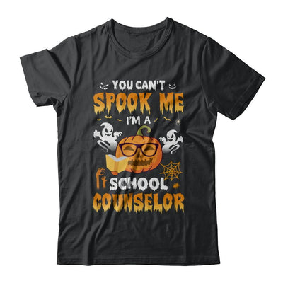 Can't Spook Me School Counselor Halloween Costume-T-Shirt & Hoodie-Classic T-Shirt-Black