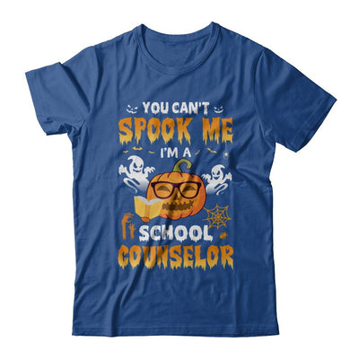Can't Spook Me School Counselor Halloween Costume-T-Shirt & Hoodie-Classic T-Shirt-Royal