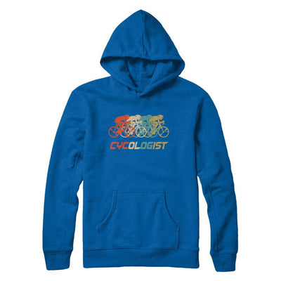Vintage Cycologist Bicycle Funny Cycling-T-Shirt & Hoodie-Pullover Hoodie-Royal
