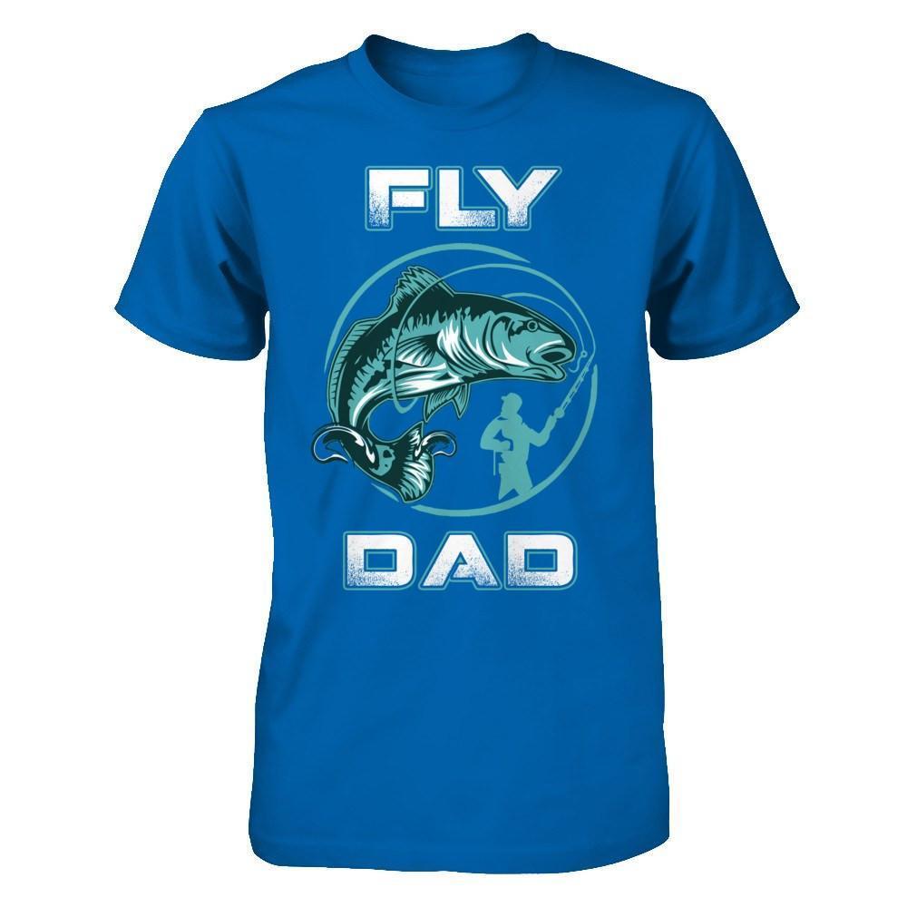 Fly Fishing Dad-T-Shirt & Hoodie-Classic T-Shirt-Royal