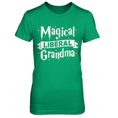 Magical Liberal Grandma-T-Shirt & Hoodie-Women's T-Shirt-Irish Green