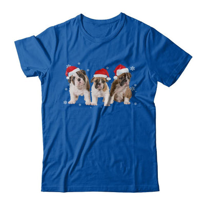 Funny Bulldogs Puppies Christmas Dog Gift-T-Shirt & Hoodie-Premium T-Shirt-Royal