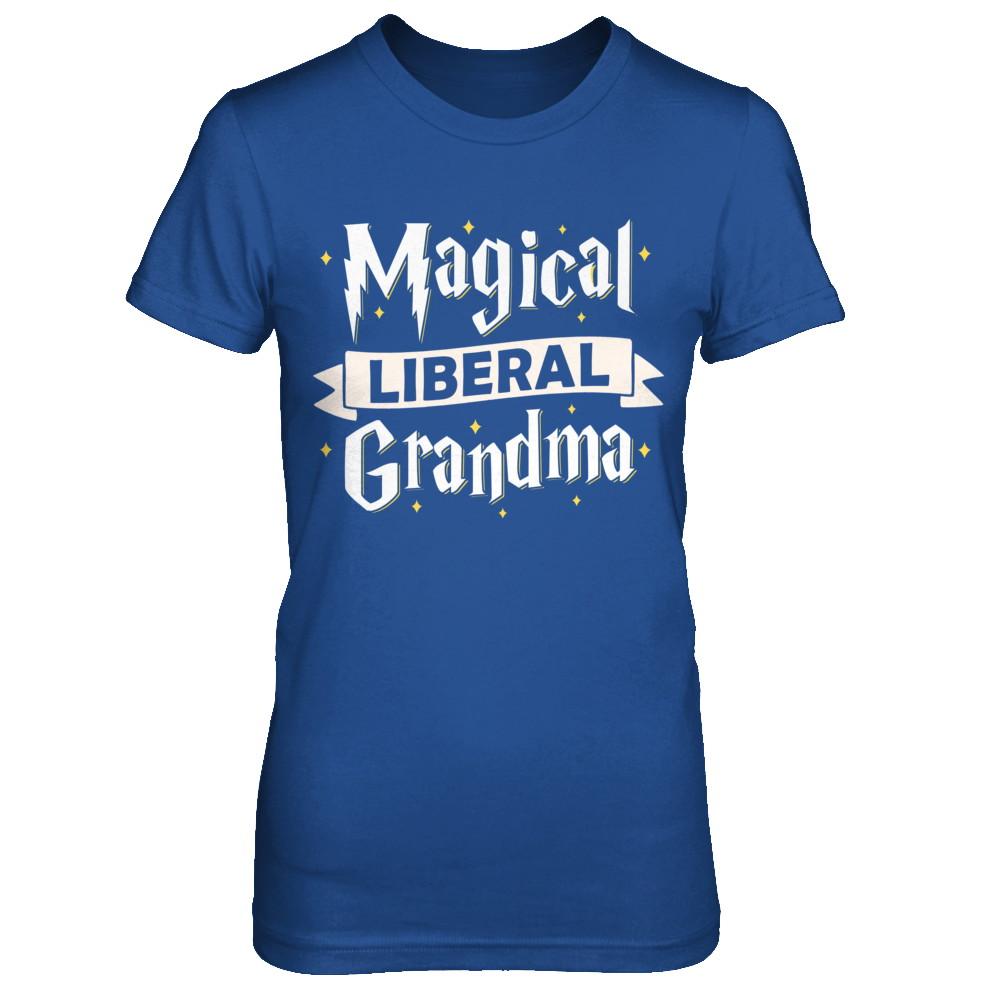 Magical Liberal Grandma-T-Shirt & Hoodie-Women's T-Shirt-Royal