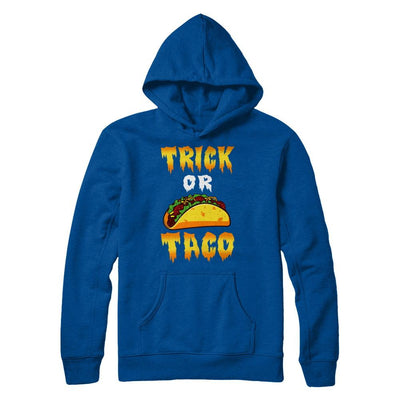 Halloween Trick Or Tacos Halloween Trick Or Treat-T-Shirt & Hoodie-Pullover Hoodie-Deep Royal
