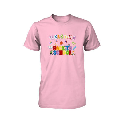 Welcome Back To School Youth-T-Shirt & Hoodie-Youth T-Shirt-Neon Pink