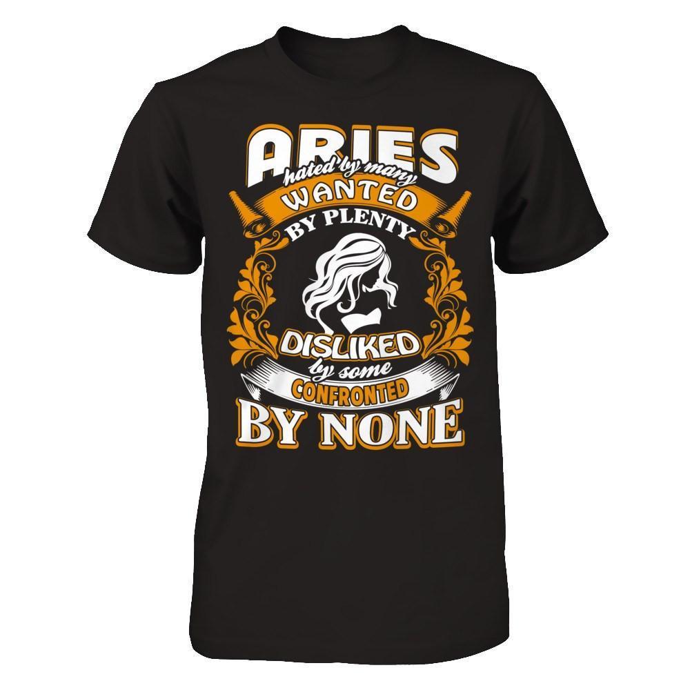 Aries Hated By Many Wanted By Plenty-T-Shirt & Hoodie-Premium T-Shirt-Black