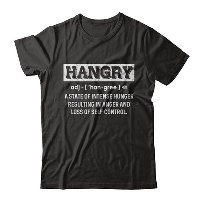 Funny Hangry Buy Me Food-T-Shirt & Hoodie-Premium T-Shirt-Black