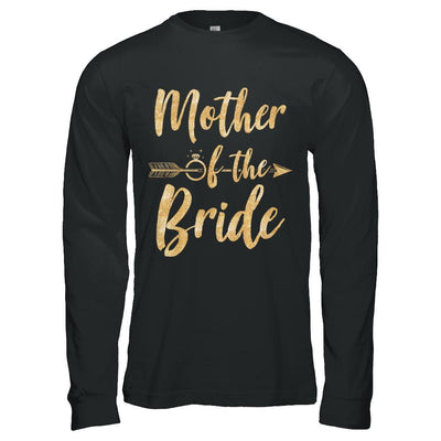 Mother Of The Bride Mothers Day-T-Shirt & Hoodie-Long Sleeve T-Shirt-Black