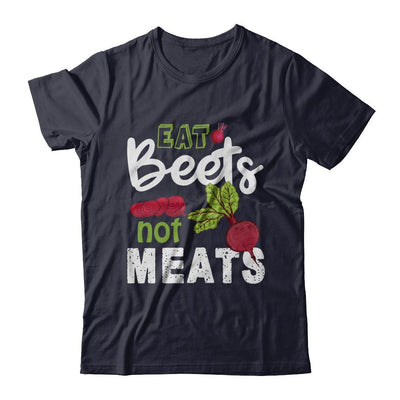 Eat Beets Not Meats Vegetarian-T-Shirt & Hoodie-Premium T-Shirt-Midnight Navy