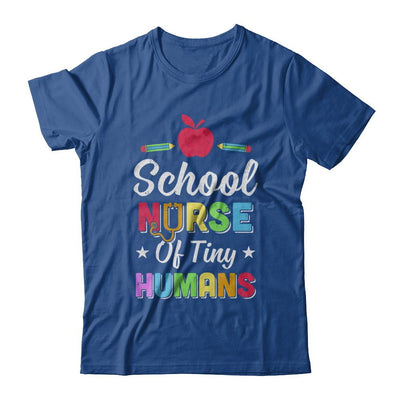 School Nurse Of Tiny Humans-T-Shirt & Hoodie-Classic T-Shirt-Royal