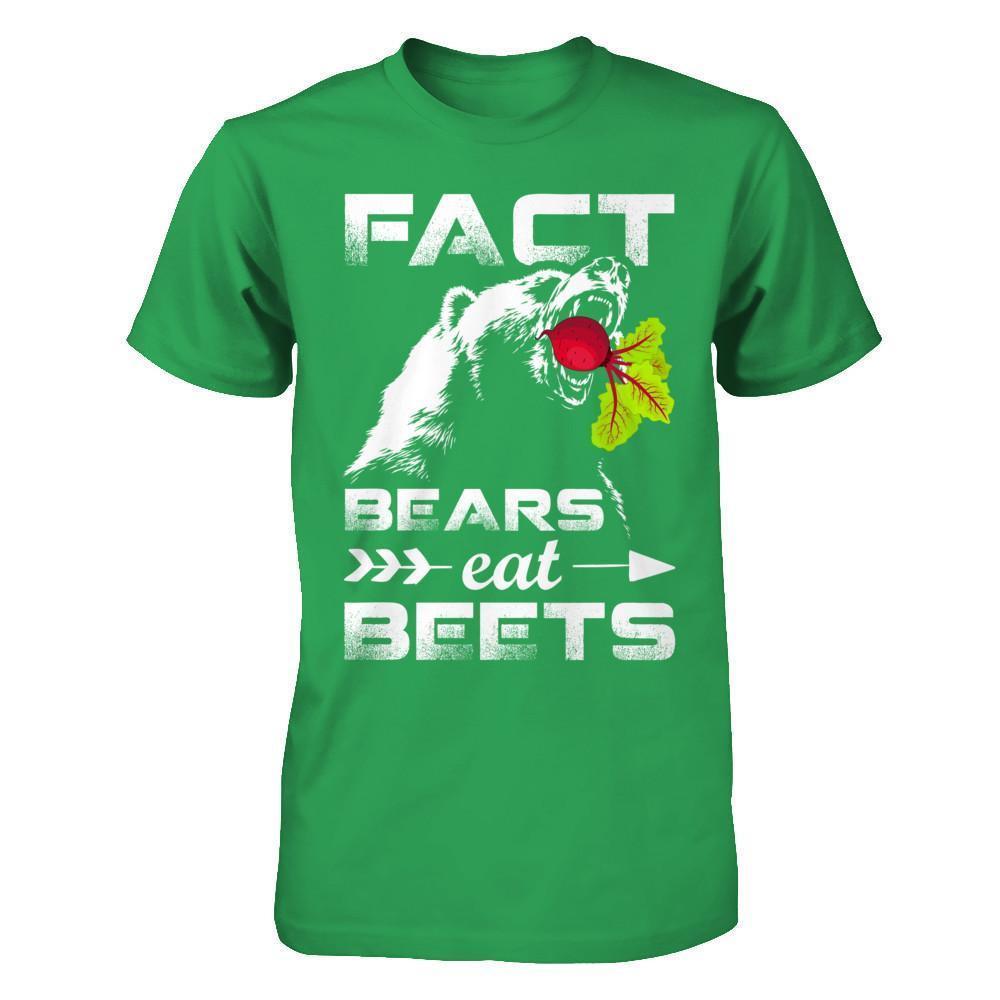 Fact Bears Eat Beets-T-Shirt & Hoodie-Premium T-Shirt-Kelly Green