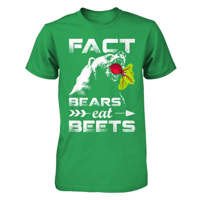 Fact Bears Eat Beets-T-Shirt & Hoodie-Premium T-Shirt-Kelly Green