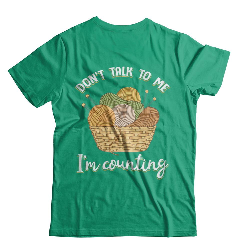 Funny Don't Talk To Me I Have No Self Control Don't Disturb-T-Shirt & Hoodie-Classic T-Shirt-Kelly Green