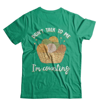 Funny Don't Talk To Me I Have No Self Control Don't Disturb-T-Shirt & Hoodie-Classic T-Shirt-Kelly Green
