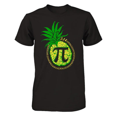 Funny Pi-Neapple Tshirt - Pi Day 2017 Gift Tee-T-Shirt & Hoodie-Premium T-Shirt-Black