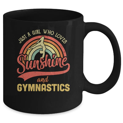 A Girl Who Loves Sunshine And Gymnastics Mug-Coffee Mug-