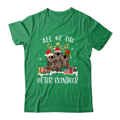 All Of The Otter Reindeer Deer Christmas Xmas Gift-T-Shirt & Sweatshirt-Classic T-Shirt-Irish Green