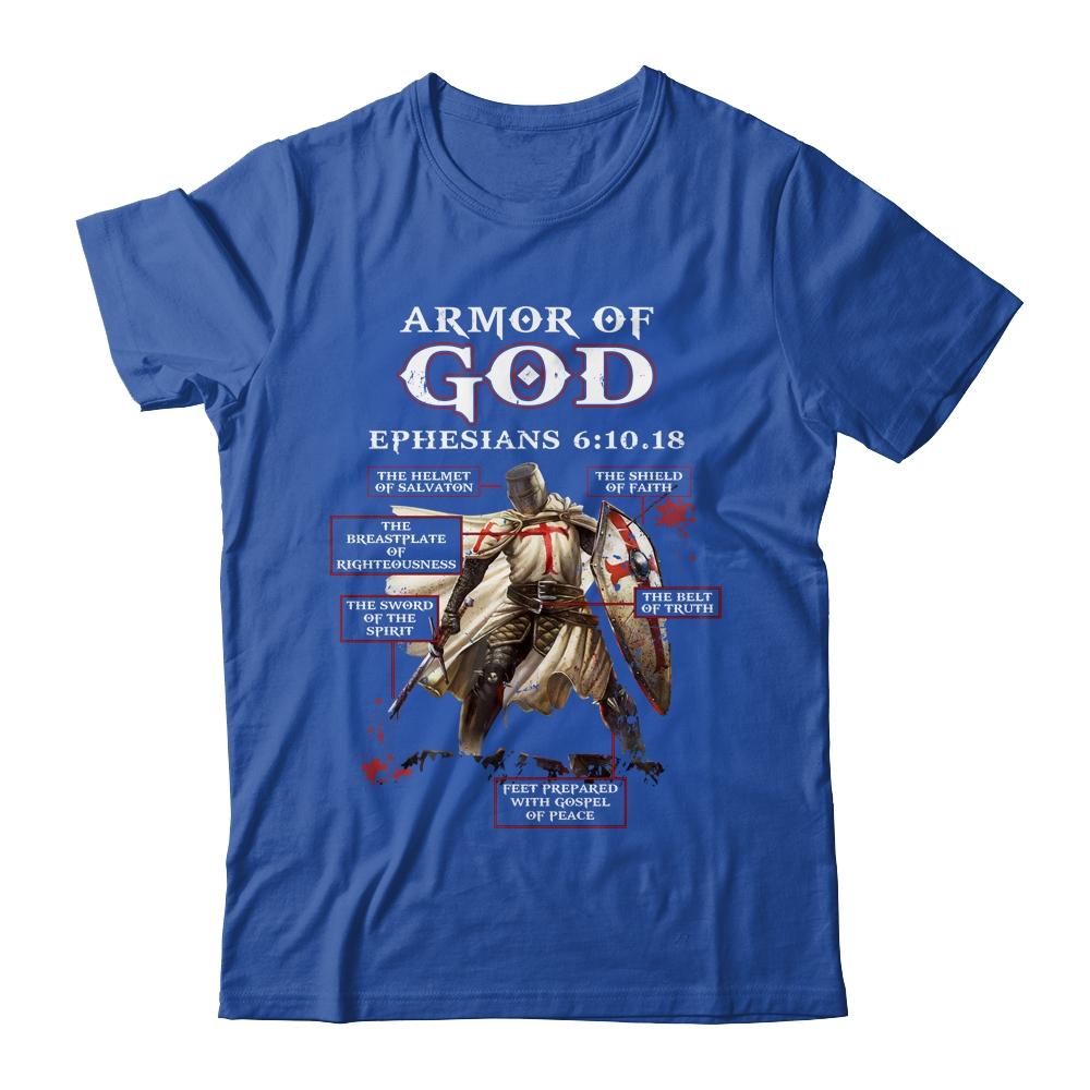 Armor Of God Knight Templar For Men-T-Shirt & Hoodie-Classic T-Shirt-Royal