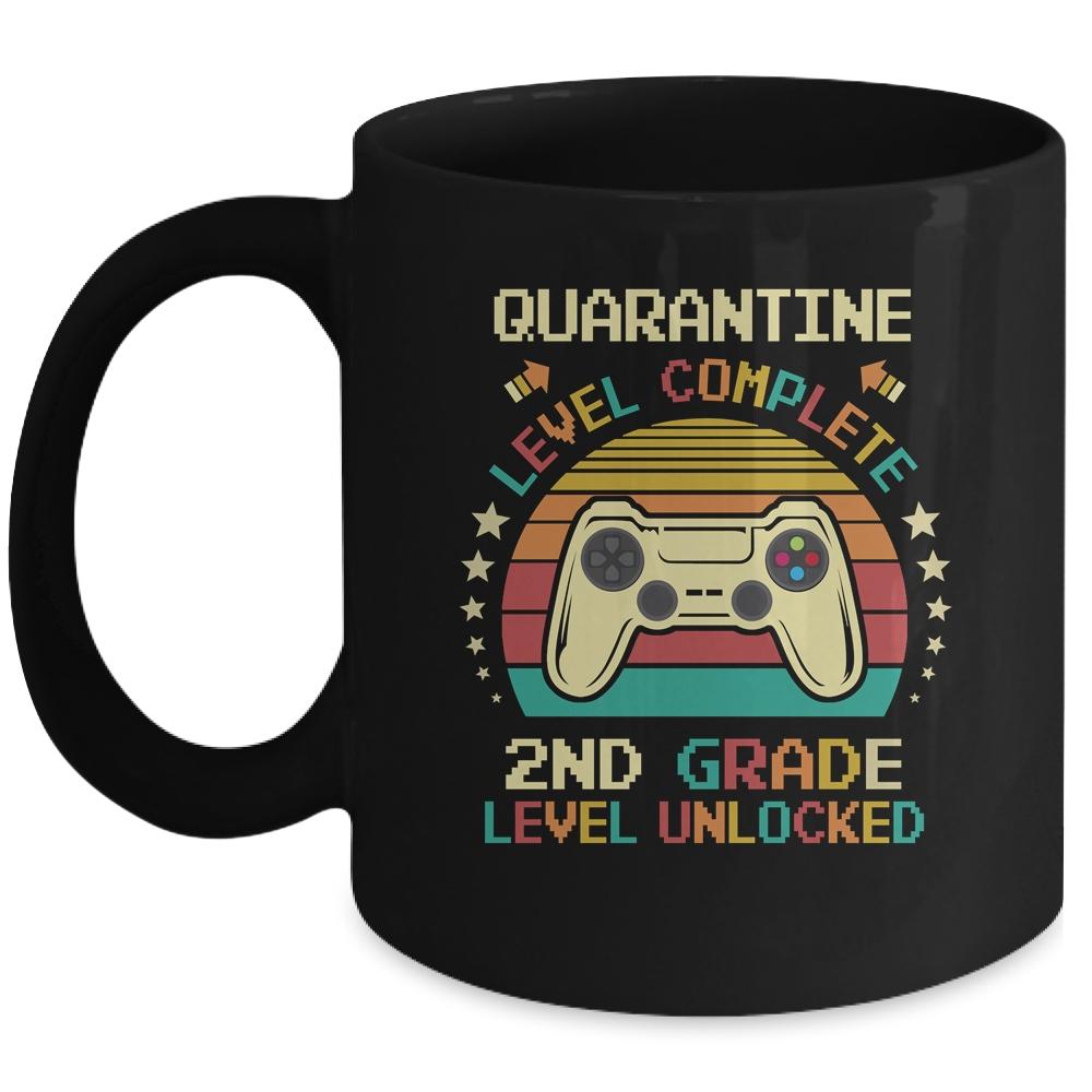 Back To School 2020 Quarantine 2nd Grade Gamer Retro Gaming Mug