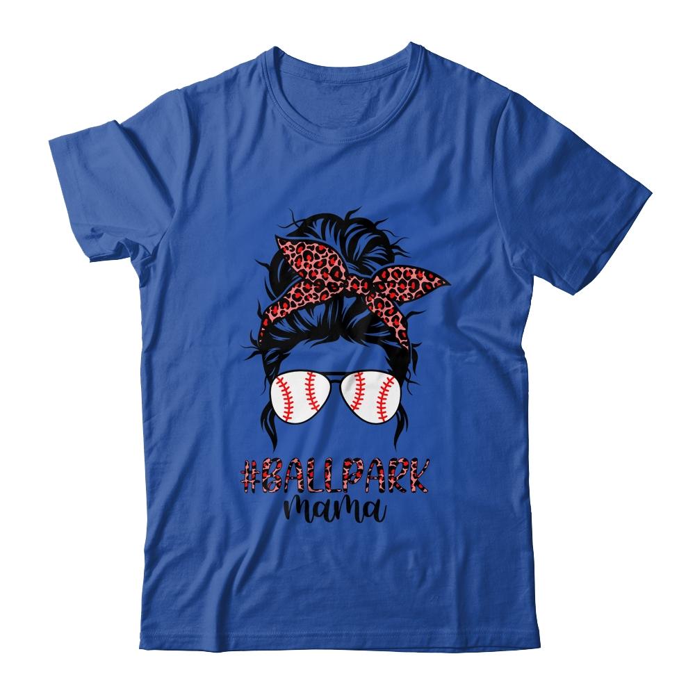 Ballpark Mama Baseball Softball Mothers Day-T-Shirt & Tank Top-Classic T-Shirt-Royal