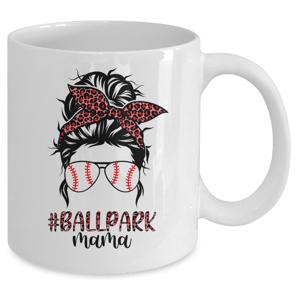 Ballpark Mama Baseball Softball Mothers Day Mug-Coffee Mug-