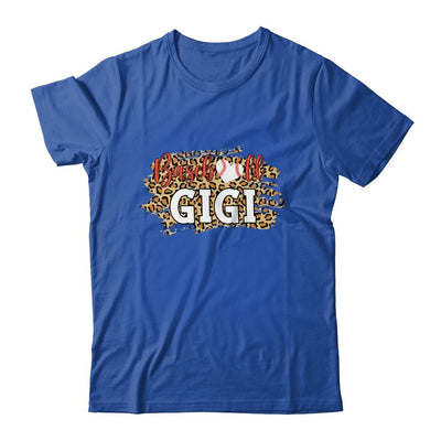 Baseball Gigi Leopard Funny Softball Mother's Day-T-Shirt & Tank Top-Classic T-Shirt-Royal