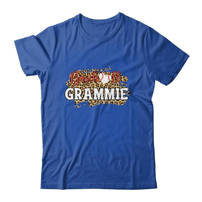 Baseball Grammie Leopard Funny Softball Mother's Day-T-Shirt & Tank Top-Classic T-Shirt-Royal